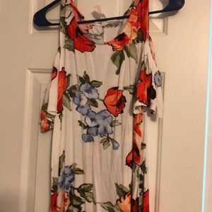 Cold shoulder top